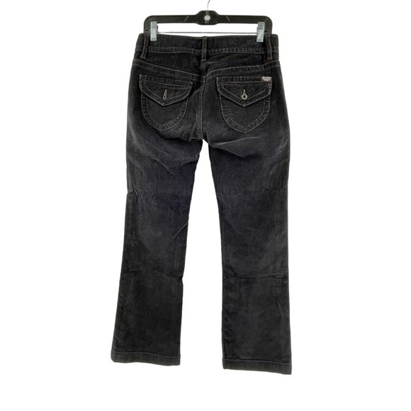 Ralph Lauren Polo Jeans Company Women's Straight Black Corduroy Pants Size 4 - Picture 4 of 16